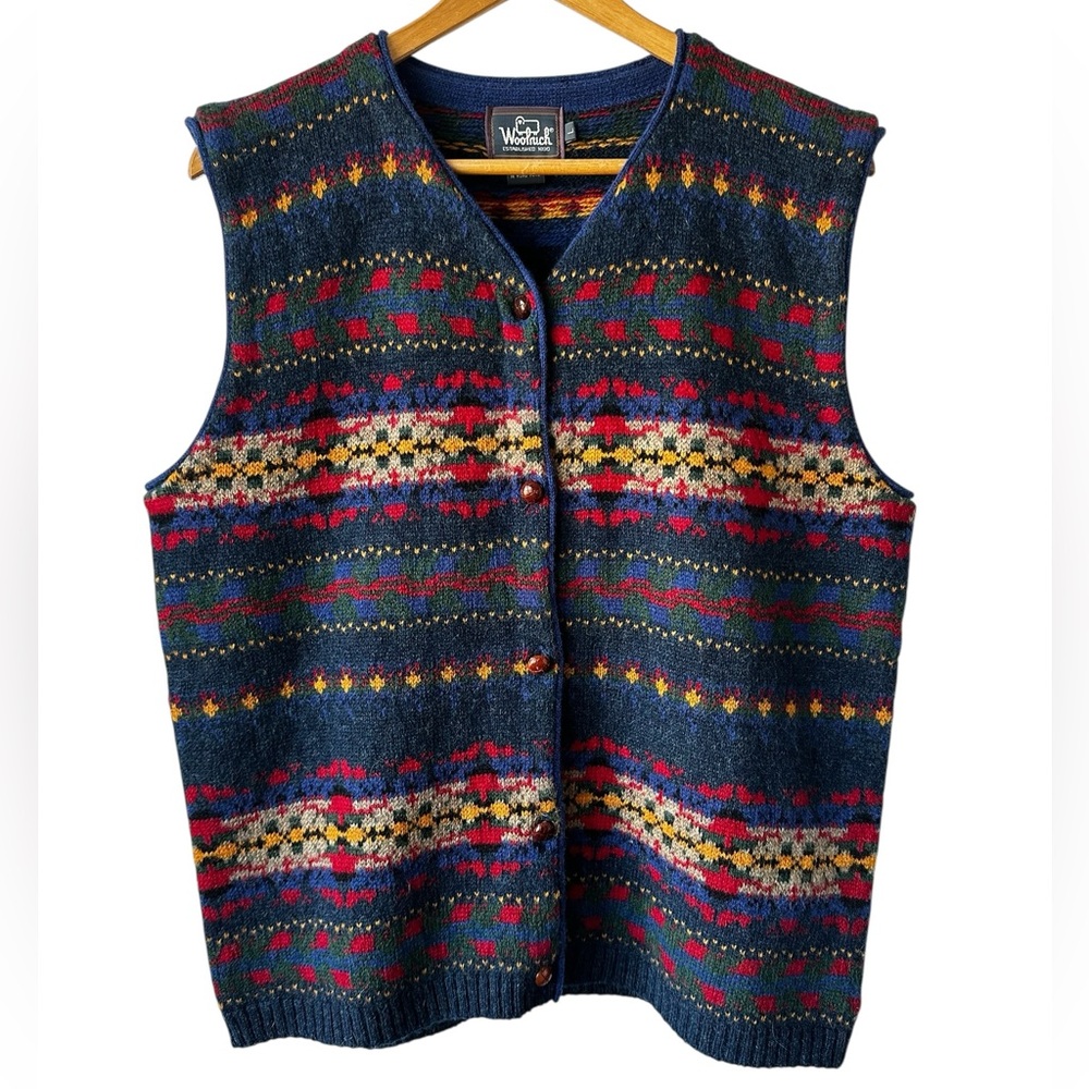 Woolrich Vintage Sweater Vest L
